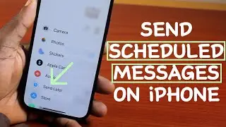 How to Send Scheduled Messages on iPhone