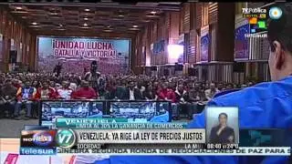 Visi&oacute;n 7: Venezuela: Ya rige la ley de precios justos