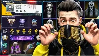 7 Years Old GHOST ID 😱 - Searching Horror and Haunted ids in Free Fire - Garena Free fire