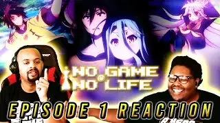 Wasn't Ready! No Game NO Life Episode 1 Reaction