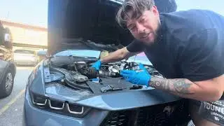 Removing Carbon Traps On My 2024 Mustang GT *FREE HORSEPOWER!?*