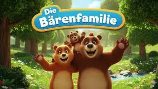 Die Bärenfamilie 🐻🎶 | Kinderlied zum Mitsingen