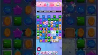 Candy Crush Saga Level 452 NO BOOSTERS ✅🔄 All Star 2024 Passed on First Try 21 BLUE