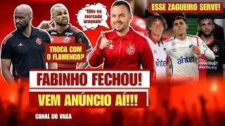 FABINHO SERÁ ANUNCIADO NO INTER!!! | MICHAEL PODE VIR NUMA TROCA? | ZAGUEIRO ESPECULADO ME SERVE!