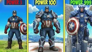 CAPTAIN AMERICA থেকে SUPER GOD CAPTAIN AMERICA কে আপগ্রেড ! GTA 5