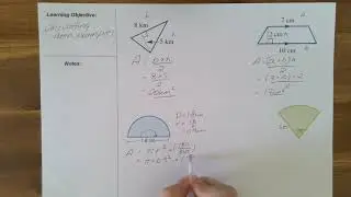 Area of simple shapes