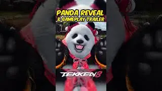 TEKKEN 8 - PANDA REVEAL & GAMEPLAY / clips 1 #shorts