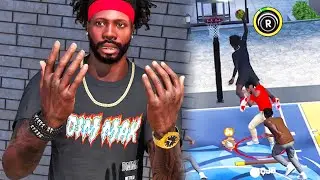 NBA 2K22 Park Gameplay - 2 WAY FINISHER SHUTS DOWN Next Gen City!