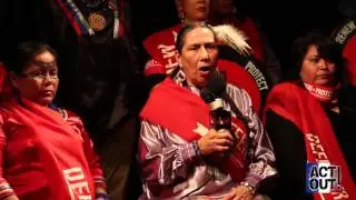 Act Out! in Paris [1] - Indigenous solutions put COP21 to shame