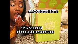 TRYING 'HELLO FRESH' FOR A WEEK | IS IT WORTH IT?