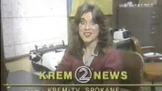 1981 KREM TV Shelly Monahan Weather Bump
