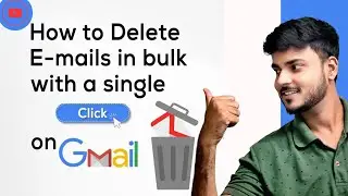 Gmail Me Saare Emails Ek Saath Kaise Delete Kare? 1 Click Bulk Delete Trick | Delete All Mails Easy