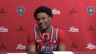 Lobo MBB vs. San José State Postgame: Deyton Albury (12/20/25)