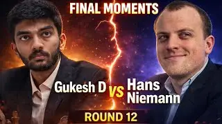 FINAL MOMENTS | Gukesh D vs Hans Niemann &ndash; Round 12 Drama | Tata Steel Masters 2026
