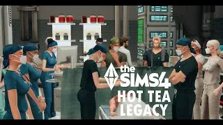Lines were definitely crossed!! | Sims 4: Hot Tea Legacy Gen two Ep three