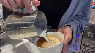 Coquette Bow Latte Art Tutorial: Ribbon Heart Design (Pinterest Trend)