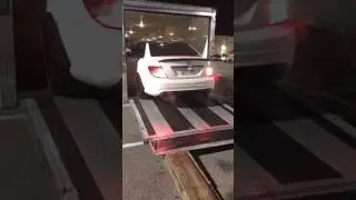 Eurocharged Twin Turbo C63 AMG W204 Delivery and Cold Start