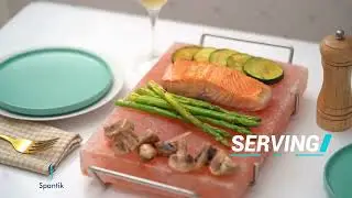 Himalayan Salt Cooking Tiles &ndash; Natural, Healthy & Flavor-Enhancing Cooking Surface