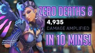 CRAZY Stats in Just 10 Minutes!: Mercy Gameplay - Overwatch 2