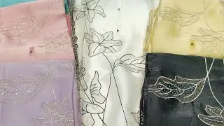 SUMMER PARTY WEAR BOUTIQUE SUITS | GOLDEN | BLACK | POWDER BLUE | PINK | LAVENDER | WHITE