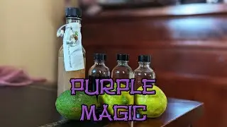 Live from the Labyrinth Ball! An Ube and Falernum Potion