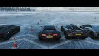 Bugatti Veyron Winter Dragrace in FORZA Horizon 4