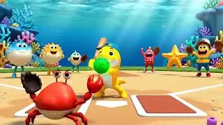 Baby Shark's Big Show: Baby Shark Plays Barnacle Ball (Board Books with Cloth Tabs)  #childrenbooks