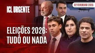 ICL URGENTE  - 02/02/26 - LULA E FAMÍLIA BOLSONARO LANÇAM NOVAS ARTICULAÇÕES NAS DISPUTAS ESTADUAIS