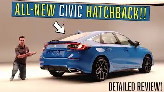 All-New 2022 Honda Civic Hatchback // In Person with the Newest Civic!