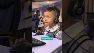 Tingkah dan Ekspresi Lucu Anak saat Main ke AirNav Indonesia