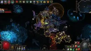 Path of Exile 3.8 Necromancer. Aul, the Crystal King 927 depth