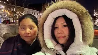 I was freezing at the Christmas market, so I tried hot red wine. Even though I rarely drink 🍷. 