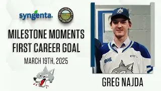OHL Milestone | First Career Goal | Greg Najda