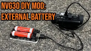 Самодельный внешний аккумулятор для NVG30 #ночноевидение