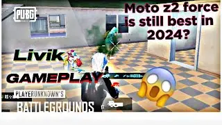 moto z2 force still best for pubg in 2024 | livik game play |