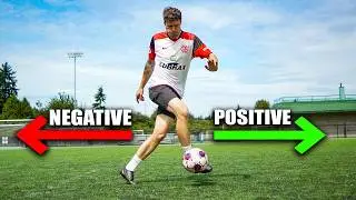 How To Take The Perfect First Touch FORWARD in Soccer!