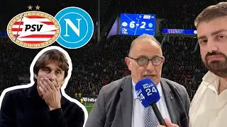 PSV NAPOLI 6-2 ❌😱 Il commento di PEPPE IANNICELLI: 