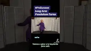 Pt3 Poi Long Arm Pendulum Turns #Poi #PoiLesson #PoiTutorial #PoiDance  #FlowArts