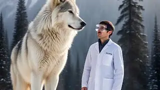 The recreation of dire wolf amazing science #facts #science #knowledge #discovery #news# trending