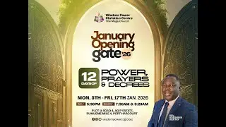 12 DAYS OF FASTING AND PRAYER || DAY 11||14TH JAN. 2025 || JANUARY OPENING GATES