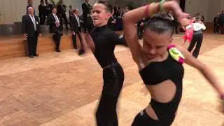 GOC 2017 junior 1 cha-cha Tomasz Ruszkowski Julia Mozdyniewicz