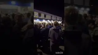 EVERTON AND MANSFIELD FANS CELEBRATE MAN UNITED PENALTY LOSS TO GRIMSBY #manchesterunited #penalty