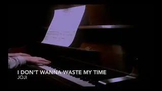 Joji - I Don't Wanna Waste My Time | Piano Cover by Luke Gerla | Free Sheet Music