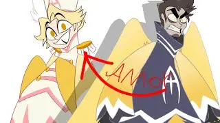 Adan ama a su hijo Abel /teoría hazbin hotel 