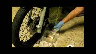 Tenere 250 troca  liquido freio dianteiro