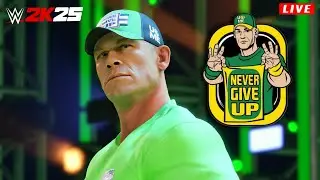 🔴John Cena Vs His Top 10 Rivals | Valorant Done!! | WWE 2K25 LIVE 🔥