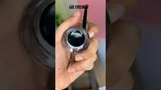 Gel eyeliner & eyebrow powder🥰#geleyeliner #eyeliner #shorts #viralvideo #short #trending #yt