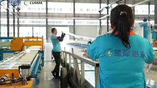 Supper Factory Foshan Aluminum Window and door Factory Curma Xingji Aluminum Group