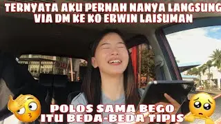 ISI CHAT DM AKU SAMA KO ERWIN LAISUMAN - AKU GK PERCAYA KALO TERNYATA KO ERWIN SEJAHAT ITU 🥺
