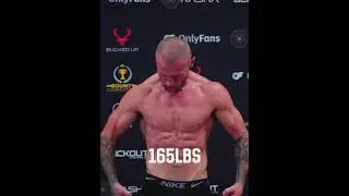 Danny Christie all weighed in for title shot vs Connor Tierney 👊🔥